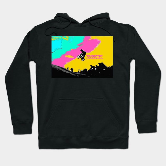 bmx Hoodie by rickylabellevie